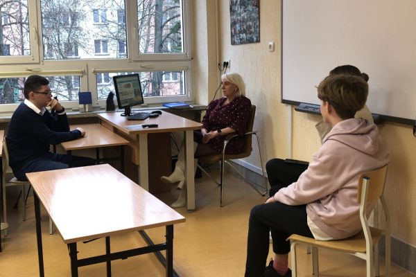 Spotkanie z p. Ewą Grochowską