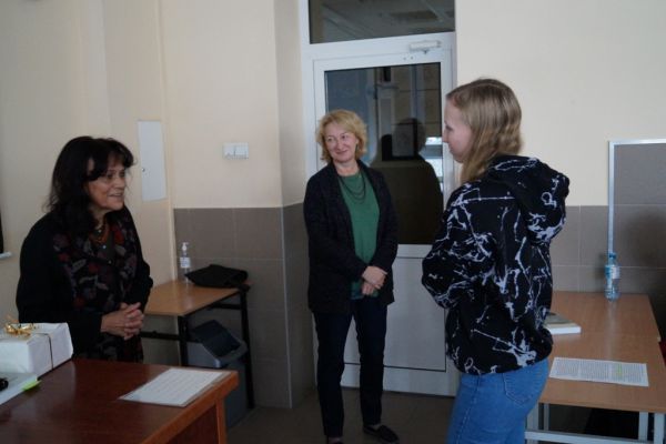 Spotkanie z p. Elżbietą Kozłowską -Świątkowską