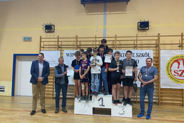 Zdjęcie najlepszych drużyn z Województwa Podlaskiego